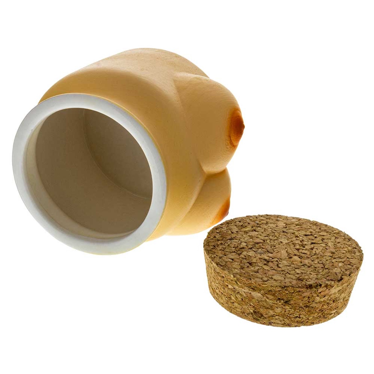 Stash Cans / Boob Ceramic Stash Jar 3.2in